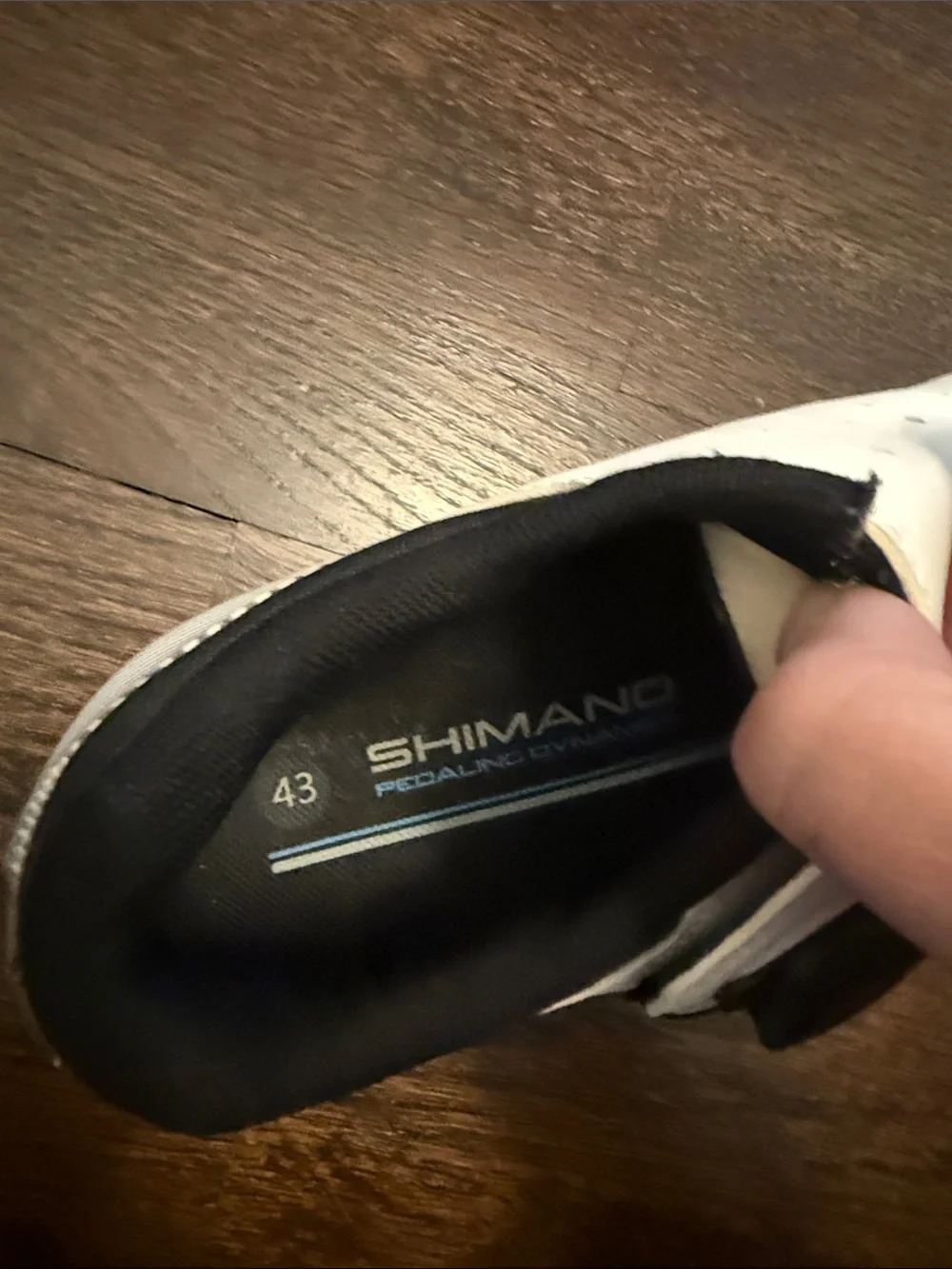 Shimano White Road Cycling Shoes with BOA Dial